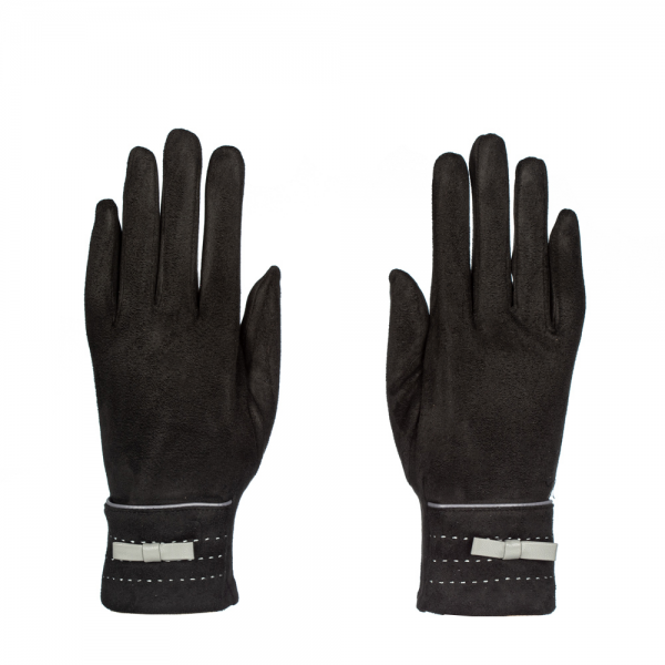 Γυναικεία γάντια Picty μαύρα, 3 - Kalapod.gr